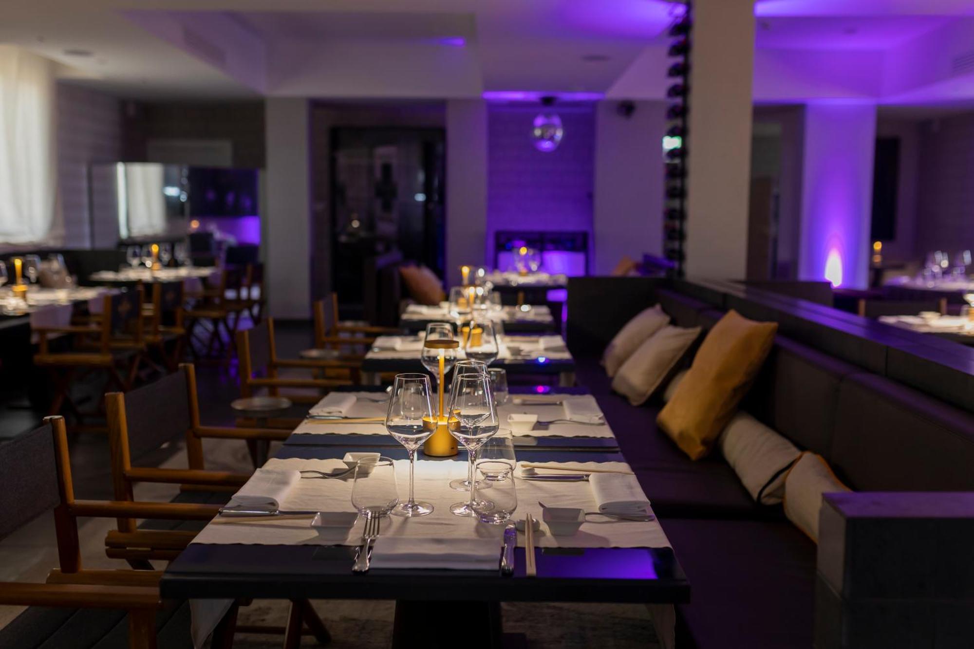 Grand Hotel Et Des Palmes ปาแลร์โม ภายนอก รูปภาพ The interior of the restaurant