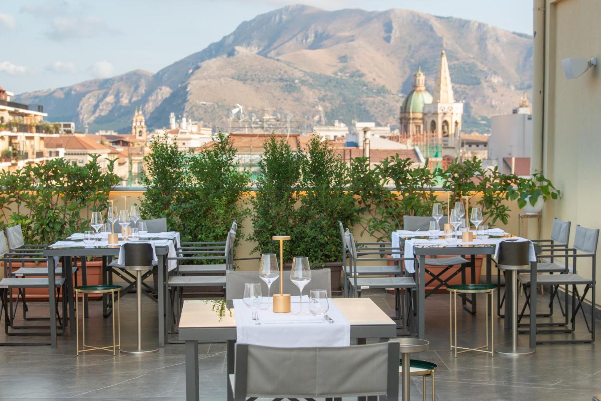 Grand Hotel Et Des Palmes ปาแลร์โม ภายนอก รูปภาพ